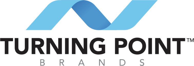 A stylized wave logo accompanies text that reads "Turning Point."